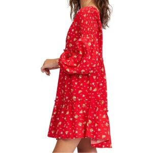 NWT Billabong x Wrangler Falling For You Babydoll Dress